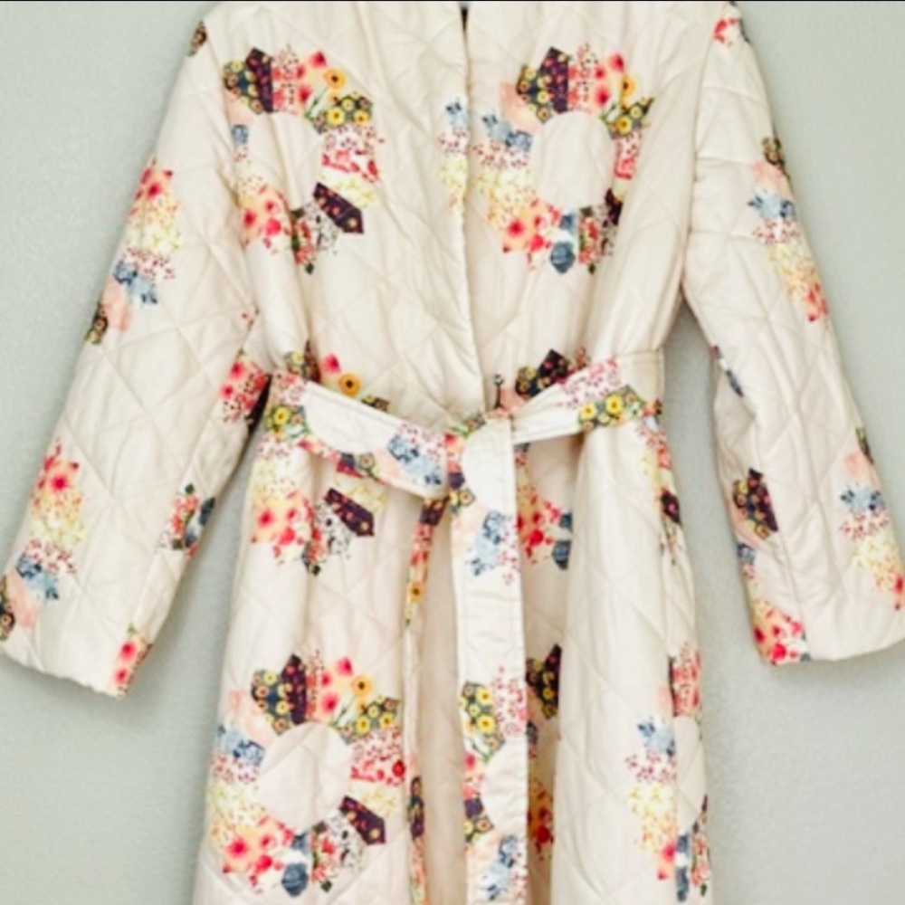 Quilted patchwork Coat - Picture 5 of 16